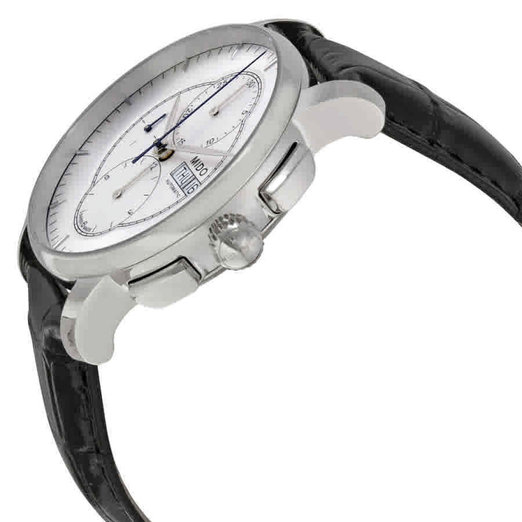 Mido Baroncelli Chronograph Automatic Silver Dial Men 