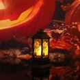 thumbnail image 4 of Linterna de bola de nieve de Halloween con forma de calabaza y letrero de Halloween, 4 piezas de decoración de globo de Halloween, regalo, 4 of 5
