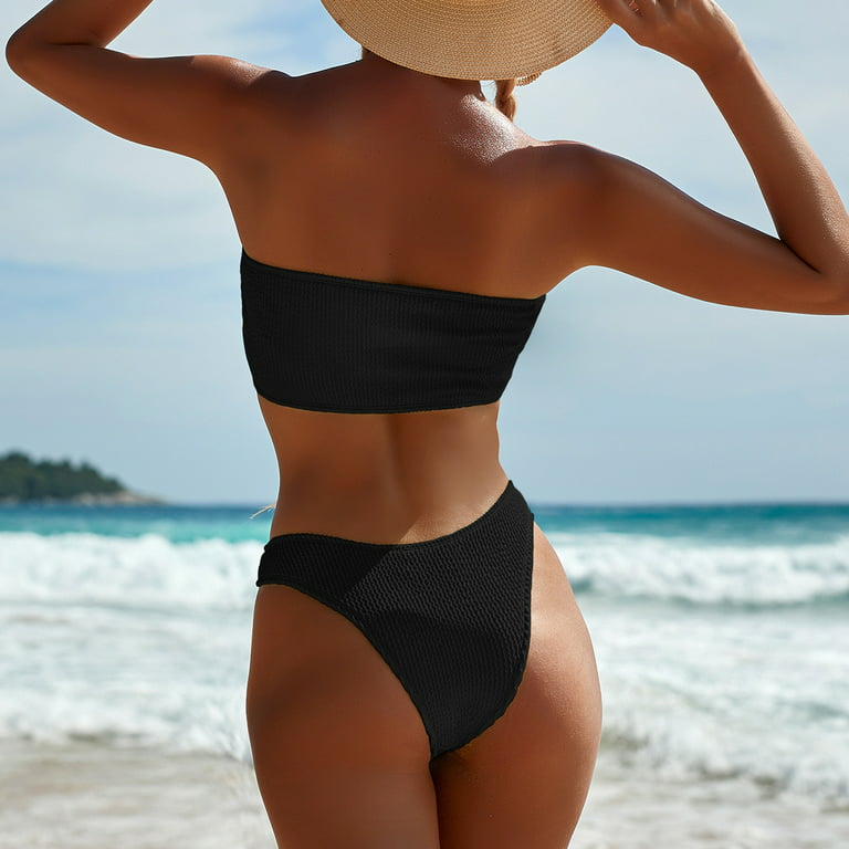 Aayomet Women's 2023 Tankini Swimsuits Two Piece Bathing Suits With Boyshorts  Swimwear Lane Swim Suits,A X-Large 