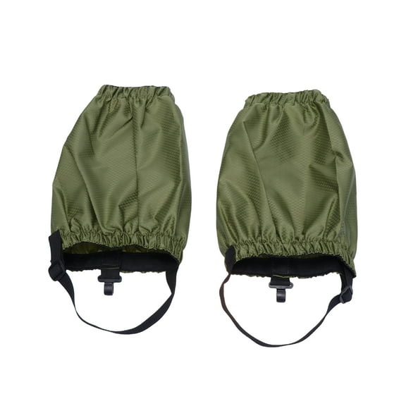 Pretyzoom Hiking Gaiters Women Adjustable Foot Gaiters Dark Pair