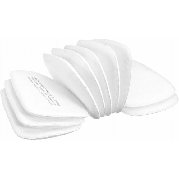 Electrostatic Filter Cotton, Respirator Filter Cotton Effective Protection Particulate Matter Chemical Resistance High-quality Materials Multiple Filtration Layers, 30pcs