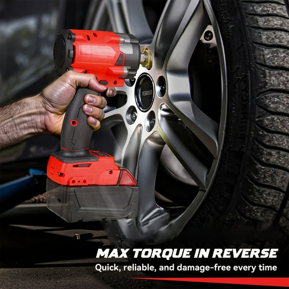 Milwaukee M18 Cordless Impact Wrench - Brushless 4500RPM High Torque Impact Gun, Bare Tool Compatible with M18, Ideal for Heavy-Duty Automotive & DIY, Great Father's Gift