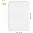 thumbnail image 4 of 10-Pack Disposable Grill Mats - Non-Stick BBQ Mesh for Outdoor Cooking, Perfect for Meat, Fish & Vegetables, Silver, 4 of 9