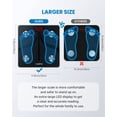thumbnail image 2 of RENPHO Smart Scale for Body Weight, Digital Bathroom Scale BMI Weighing Bluetooth Body Fat Scale, Body Composition Monitor Health Analyzer with Smartphone App, 400 lbs - Black, 2 of 6