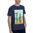 thumbnail image 2 of Bingfone African Women Men'S Loose Fit Short-Sleeve Pocket T-Shirt, 2 of 7