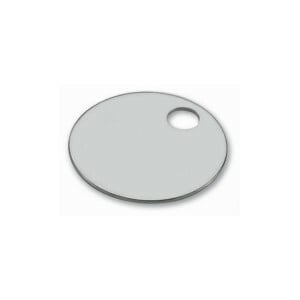 Lucky Line 25693 Round Tag, Aluminum 1-1/4 100/box