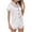 White, variant on FRSASU Plus size Pajamas Women's Homewear Short-Sleeve Tops Shorts Color Night Pajamas Suits White 10(XL)