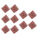 thumbnail image 4 of Juego de dados de dados poliédricos acrílicos de 10 piezas para juego de rol Cafe Party Zulema Dados poliédricos, 4 of 6