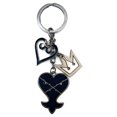 thumbnail image 2 of Heart Heartless Crown Symbol - Kingdom Hearts 1" Keychain 4 pc. Pendant, 2 of 3