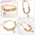 thumbnail image 3 of Pulsera sencilla y elegante con colgante de corazón para mujer, joyería delicada., 3 of 6