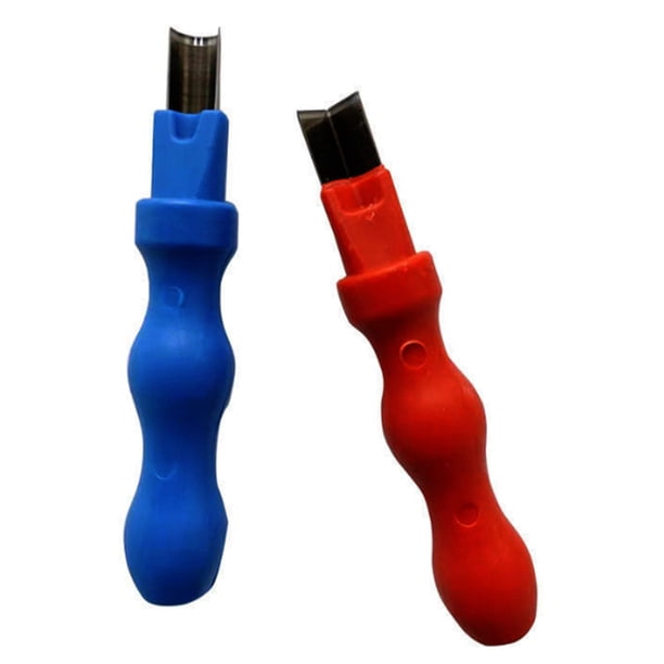 Herramienta de Mano con Luz de NeóN Dividida Cuchillo para Tallar Accesorios de Tira de Silicona Suave B