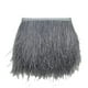 thumbnail image 1 of Plumas Artificiales Gloria Pluma de avestruz Gris claro, 1 of 4