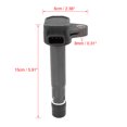thumbnail image 2 of Unique Bargains New Durable Black Car Ignition Coil Replacement 3 Pins TC-29A for Honda, 2 of 7