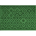 thumbnail image 1 of Ahgly Company Indoor Rectangle Southwestern Emerald Green Country Area Rugs, 2' x 3', 1 of 4