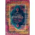 thumbnail image 1 of United Weavers 713 21260 28E 2 Pi 7 Po x 7 Pi 2 Po Abigail Cosimia Runner Rug&44; Bleu, 1 of 1