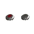 thumbnail image 3 of Calentador eléctrico para coche de 12V, ajuste de marchas, salida de aire, descongelador portátil ABS de fondo plano, calentador de coche Kits de molduras para tableros de automóviles negro rojo Speravity VI017564-01B, 3 of 6