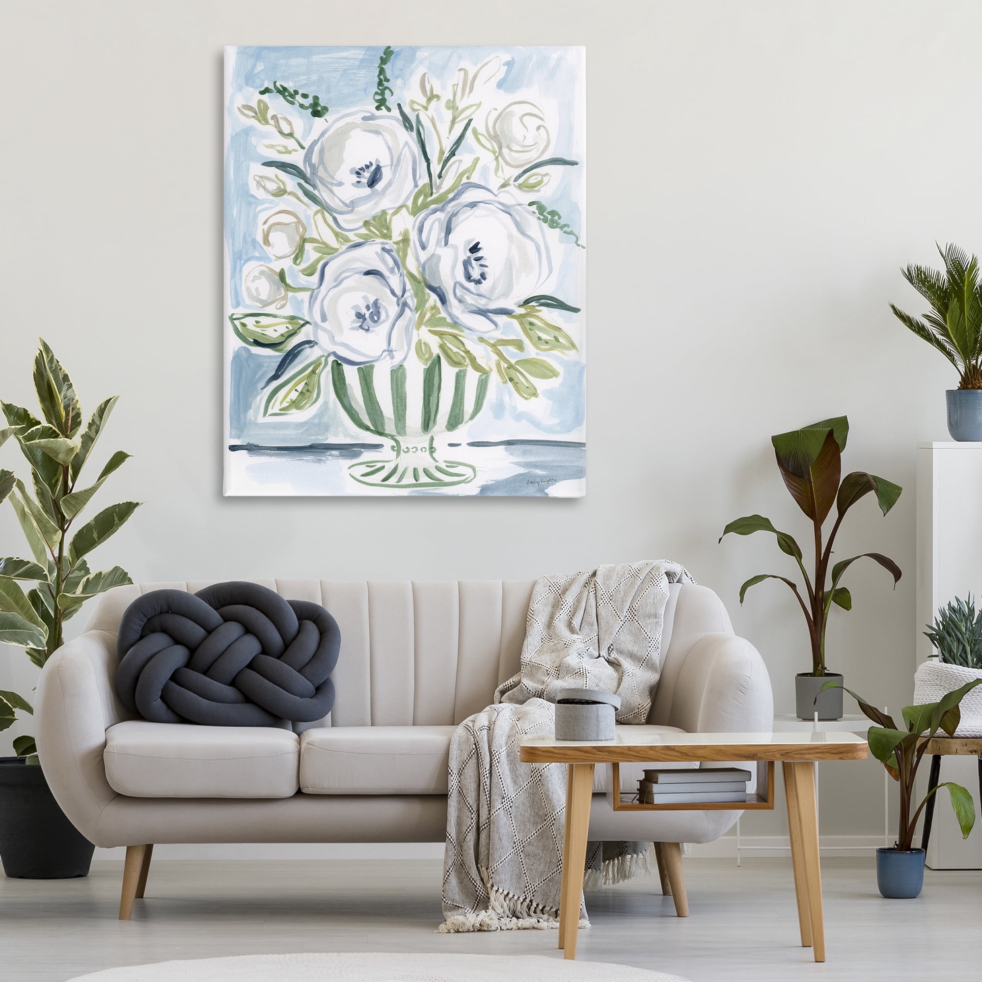 Stupell Industries Fiona Pastel Floral Bouquet Canvas Wall Art, design by Haley Knighten