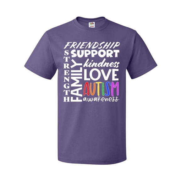 Inktastic Autism Awareness Love, Friendship, Support T-Shirt