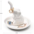 thumbnail image 5 of Soporte para anillos de boda YONGSHENG Elefante plato de anillo regalos de Navidad, 5 of 5