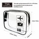 thumbnail image 3 of Neceser de viaje transparente Bolsa para líquidos homologada Bolsa de aseo transparente impermeable Bolsa de maquillaje de viaje de PVC Bolsa de cosméticos transparente portátil, 3 of 4