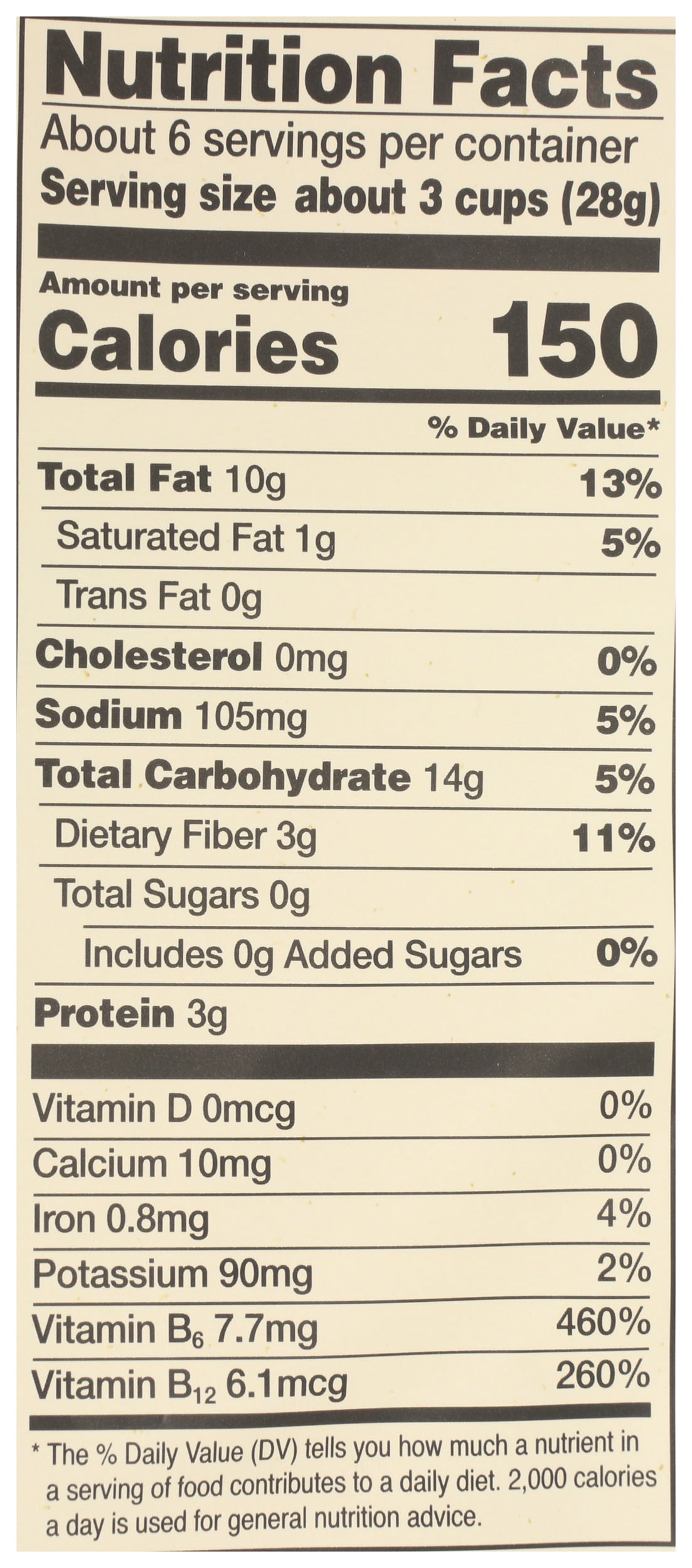 Pack of 6, Little Lads Savory Herbs Popcorn, 6 oz