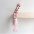 thumbnail image 4 of Pared Estilo Ins, Estante Decorativo Para Niños, Colgante Con Cuerda Y Tablero De Madera, Dormitorio De Princesa Methold HA039705-02, 4 of 5