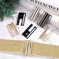 thumbnail image 5 of 8Sets 4 Colors Alloy Belt Clasp 2.7x5.6cm/1x2.2 Metal Hook Buckle Fastening Belt Accessories for Down Jackets Coats Windbreakers(2Sets/Color), 5 of 6