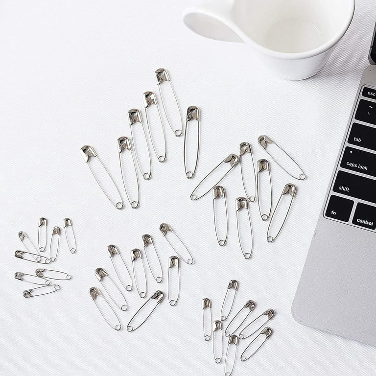 Mr. Pen- Safety Pins Safety Pins Assorted 600 Pack 3 Colors Assorted Safety  Pins Safety Pin Small Safety Pins Safety Pins Bulk Large Safety Pins Safety  Pins for Clothes Gold Silver Black