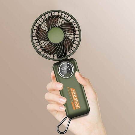 

Independence Day Study Room Portable Fan Handheld Small Fan Hand Portable Lash Mini Outdoor Mobile Power Two In One for Outdoors Study Room Hiking
