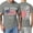 Gray #12, variant on 250 Years Of Freedom Shirts for Men Crew Neck American Flag Causal Tops Short Sleeve Usa Star Stripes American Birthday Tshirts Freedom Comfy Clothes Blue XL