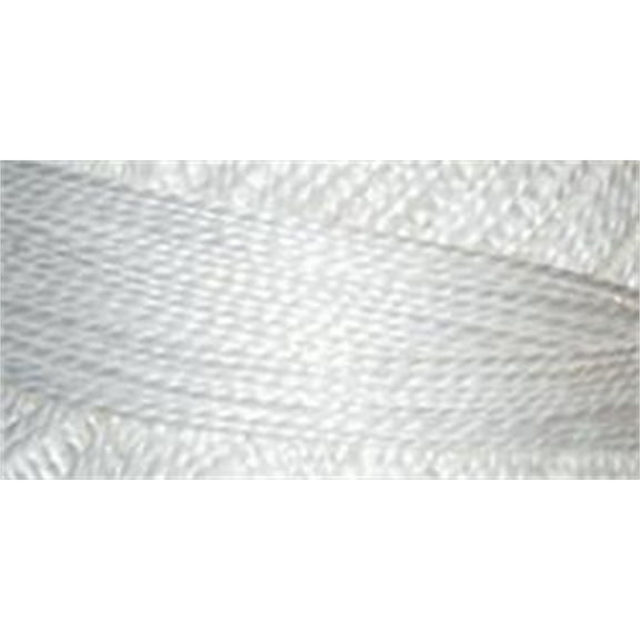 Sullivans Size 12 Pearl Cotton Ball 131yd-White, Pk 4, Sullivans