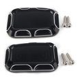 thumbnail image 3 of NS CNC Cut Brake Master Cylinder Cover for Harley Touring Street Glide 2014 15-16, 3 of 8