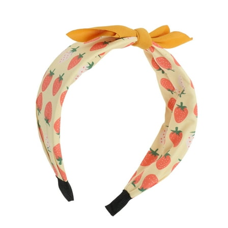 Vocoste 1 Pc Elegant Flower Headbands for Children 6.30"x4.72"x2.05" Orange Yellow 1 Pc