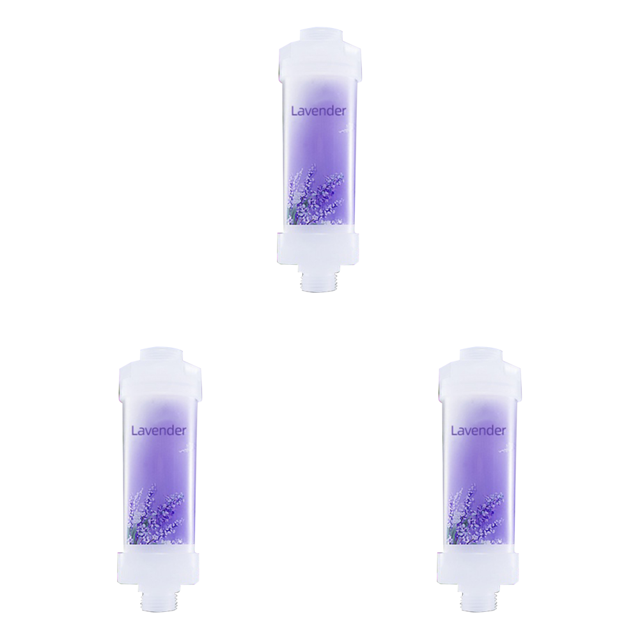 C Cabezal de ducha Filtro Vitamina Vitamina Mujer Regalo (Lavanda)