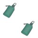 thumbnail image 2 of Cartera de cuero Qarigey Almacenamiento Monedero Moda Tarjeta de crédito Organizador Bolsillo para Mujeres Hombres Verde 2Conjunto, 2 of 6