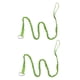 thumbnail image 5 of 2 correas espirales para caña de pescar de kayak con hebilla de metal y correa de remo verde, 5 of 9