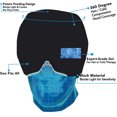 thumbnail image 2 of Headache Relief Cap Relaxing Comfortable Head Wrap for Puffy Eyes, 2 of 5