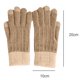 thumbnail image 2 of Guantes mágicos térmicos elásticos con pantalla táctil de invierno, tejidos de lana cálida y forrados con vellón grueso, 2 of 5