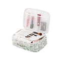 thumbnail image 3 of 1 Pc Travel Cosmetic Bag — 9.4in x 7.1in x 3.5in, Portable Toiletry Organizer, Polyester Makeup Pouch for Storage & Carrying(A), 3 of 6