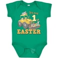 thumbnail image 3 of Inktastic It's My 1st Easter Construction Bunnies Boys or Girls Baby Bodysuit, 3 of 5