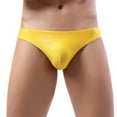 thumbnail image 2 of Lilgiuy Men's Swimwear Mesh Panel Bikini Swimming Briefs Sexy Low Rise Swimsuit, 2 of 5