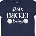 thumbnail image 4 of Inktastic Dad's Cricket Buddy Boys or Girls Toddler T-Shirt, 4 of 5