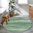 thumbnail image 3 of Round Rugs 3Ft, Sage Green Round Area Rug Washable Indoor Throw Carpet, Vintage Modern Abstract Art Ombre Small Non Slip Circle Rug for Bedroom Living Room Home Decor Aesthetic, 3 of 8
