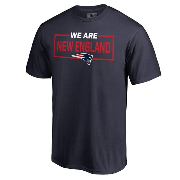 Men's Navy New England Patriots We Are Icon T-Shirt