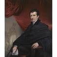 thumbnail image 2 of Henry Bone 20x23 Gold Ornate Framed and Double Matted Museum Art Print Titled - Portrait of Antonio Canova (1821), 2 of 4