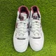 thumbnail image 5 of New Balance 650R Mens Size 8.5 White Burgundy Basketball Leather Shoes Sneakers, 5 of 6
