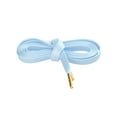 thumbnail image 2 of INSPIRE CHIC Unisex PU Leather Flat Shoe Laces for Sneakers Boots Light Blue 160cm/63", 2 of 4