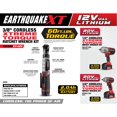 Earthquake XT 12V Max Lithium 3/8 In. Cordless Xtreme Torque Ratchet