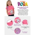 thumbnail image 6 of Dora The Explorer Girls Dora T-Shirt Pink Sizes 3T-8, 6 of 6
