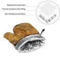 thumbnail image 6 of Fotbe Vintage Map for 4Pcs Oven Mitts and Pot Holders, 500℉ Heat Resistant Oven Mitts , Non-Slip Silicone Surface Safe for Baking, Cooking, BBQ, 6 of 6